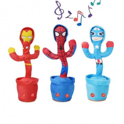 Jucarie Cactus dansator CAPTAIN AMERICA