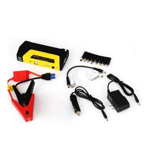 Redresor auto cu power bank, 50800mAH, functie de pornire auto/moto 600A, incarcator auto si USB