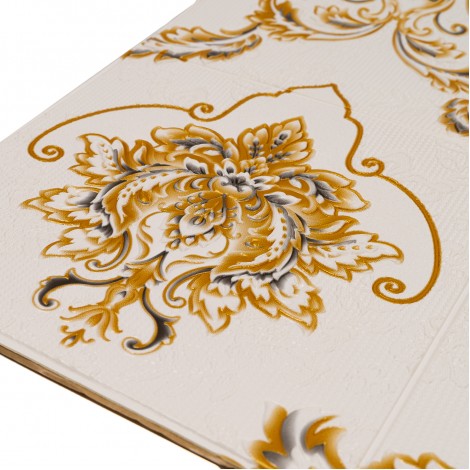 Placa decorativa tip tapet, 70 x 70 cm, model golden